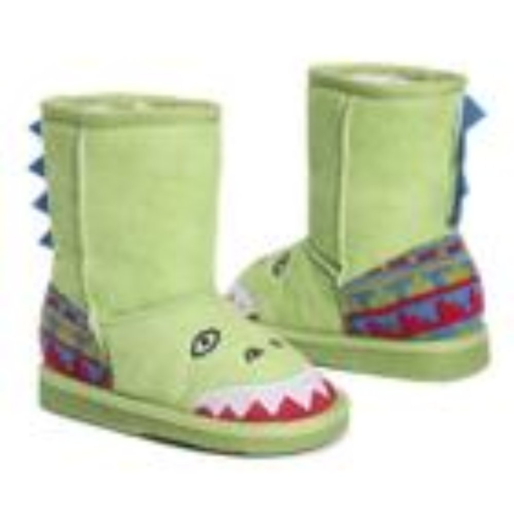 🎉🥳HP🥳🎉Muk Luks Kid's Rex Dinosaur Boots